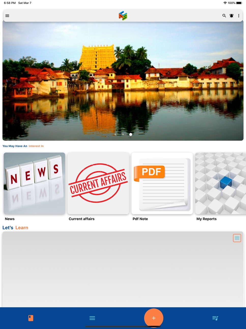 iPad screenshot