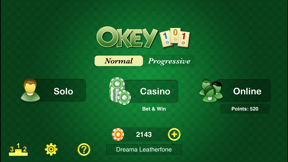 Okey 101 - tile matching game screenshot