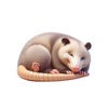 Sleeping Opossum Stickers icon