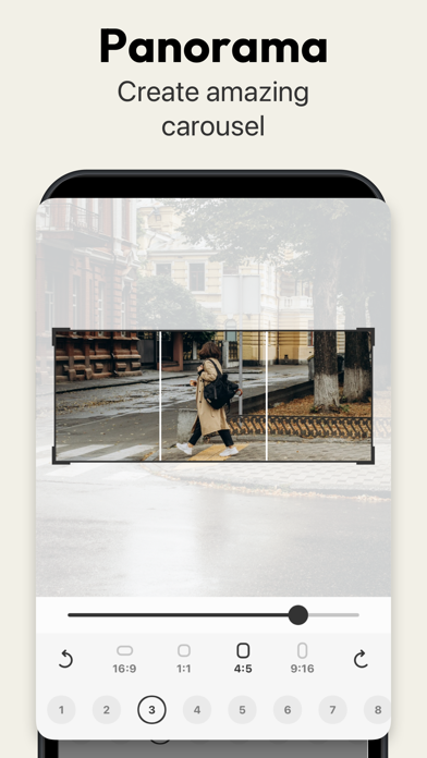 Screenshot 2 of PanoCut: Panorama Scroll Maker App