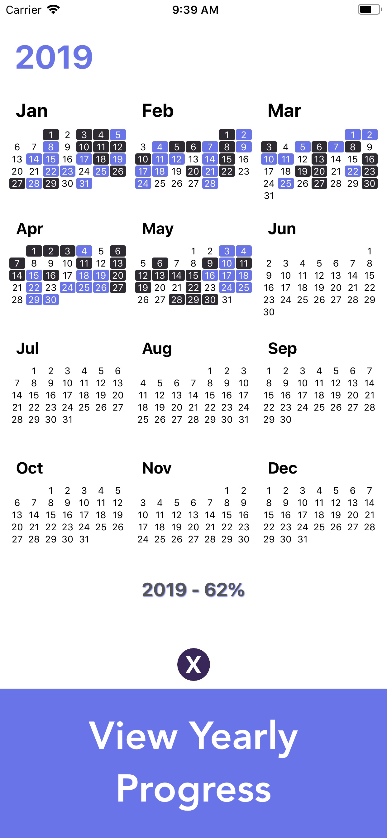 New Year's Resolutions Tracker screenshot 4