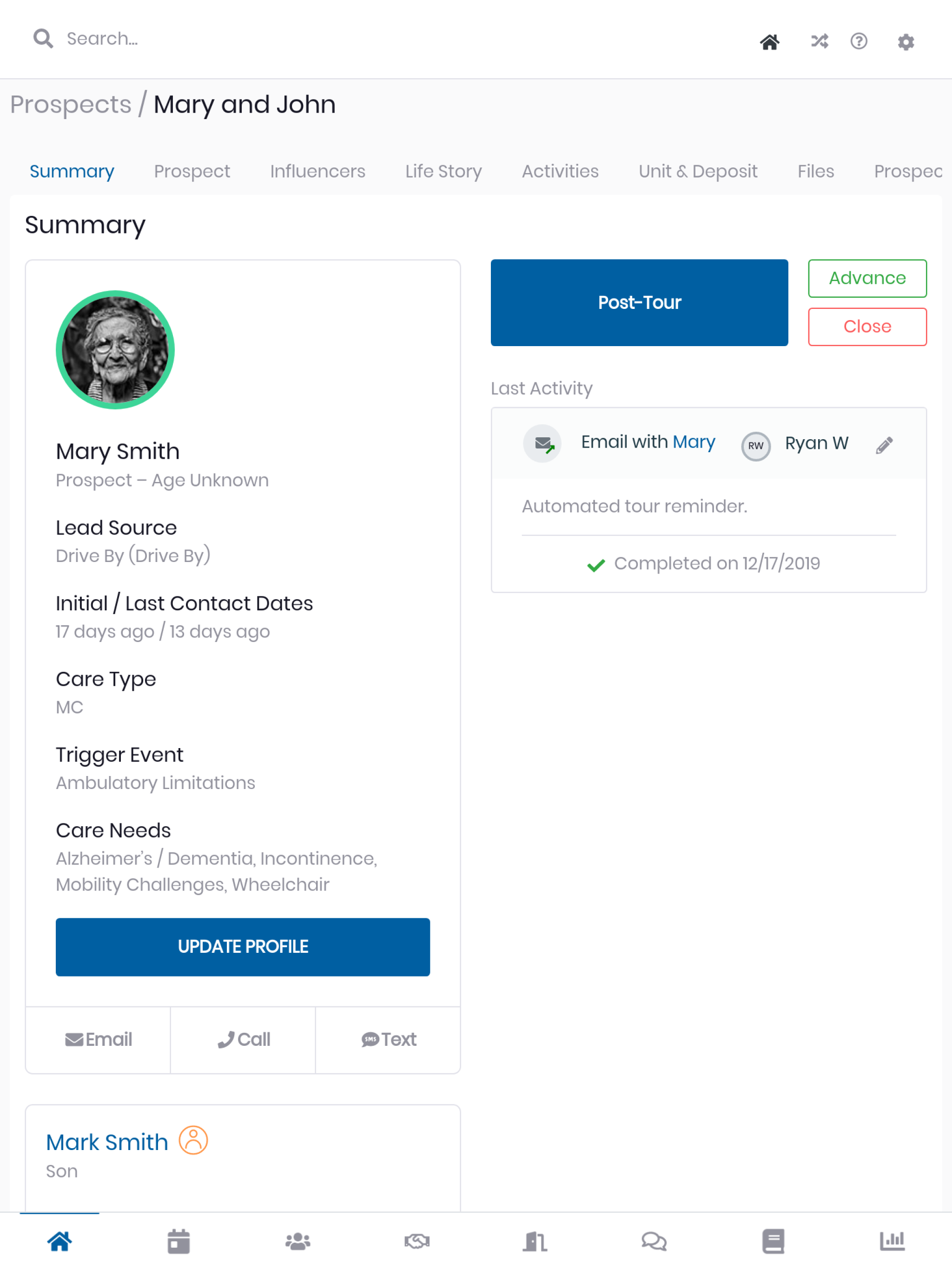 WelcomeHome CRM screenshot 4
