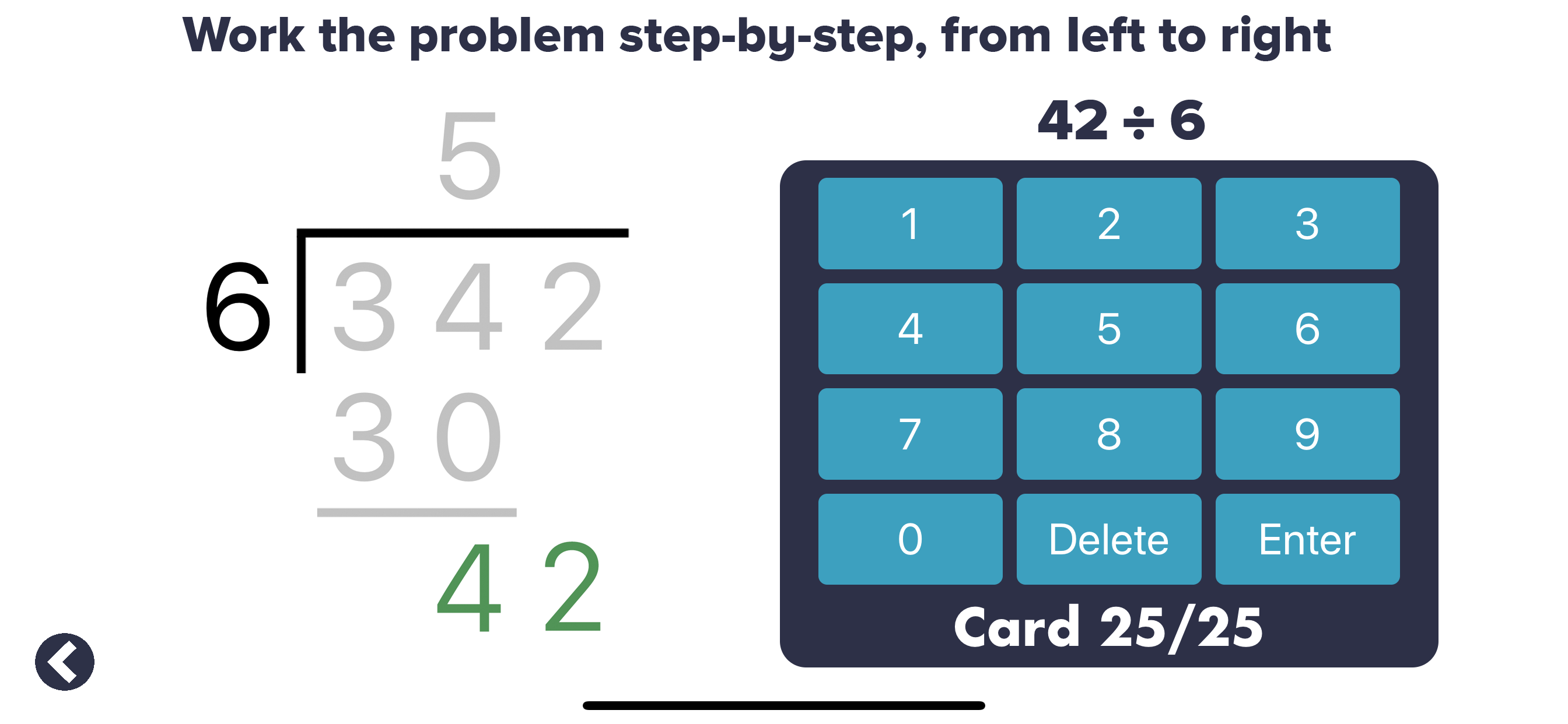 MathEdge Division for Kids screenshot 3