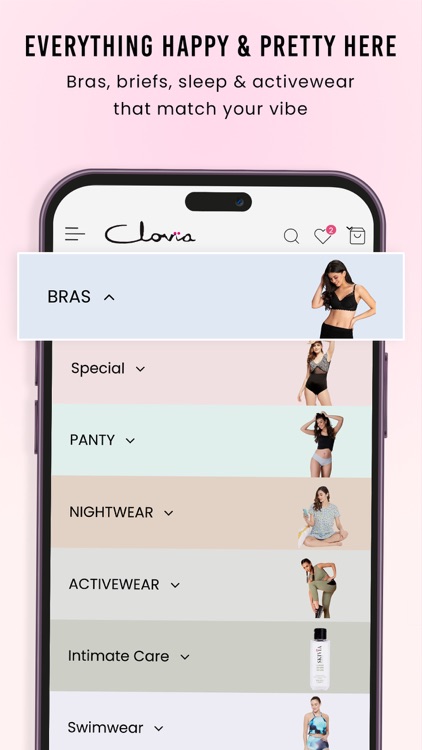 Clovia - Lingerie Shopping App