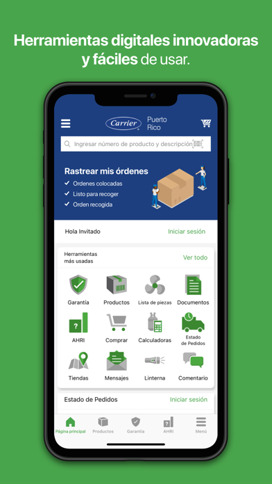 Carrier Puerto Rico HVAC Pro+ Screenshot