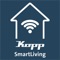 Mit der Kopp SmartLiving App haben Sie den Status der Installation und Inbetriebnahme Ihrer PV-Anlage immer im Blick und können sich per Push-Nachricht über Updates im Installationsprozess informieren lassen