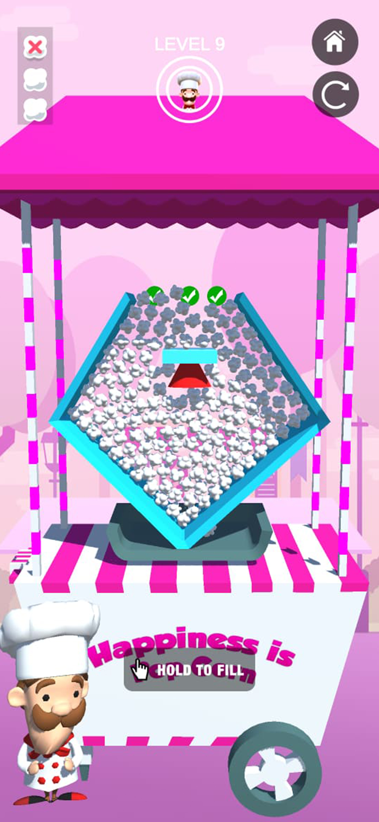 Popcorn Burst Puzzle