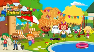 My Pretend Home & Family screenshot 2