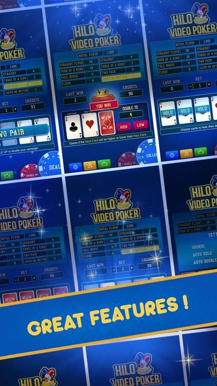 Hi-Lo Video Poker screenshot-3