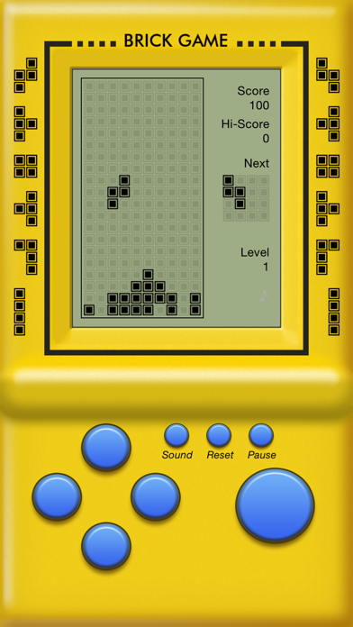 Screenshot #1 pour Brick Game 4 in 1