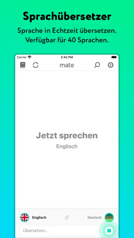 Übersetzer & Wörterbuch – Mate screenshot 4 of 9
