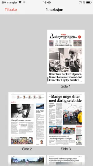 Askøyværingen eAvis screenshot 3
