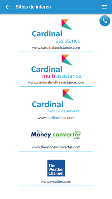 Cardinal Assistance iPhone screenshot 9 - Travel app
