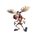 Goofy Moose Stickers App Cancel
