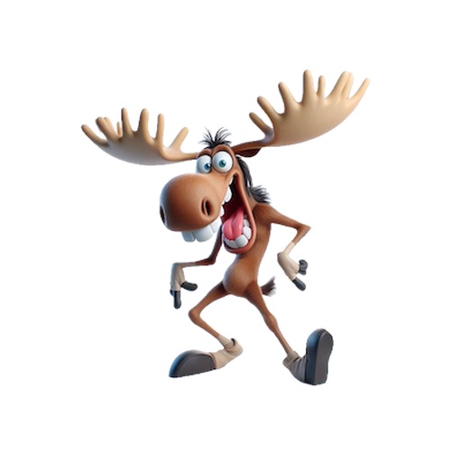 Goofy Moose Stickers icon