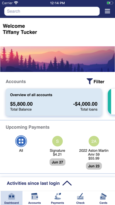 OUR COMMUNITY MOBILE BANKING Screenshot