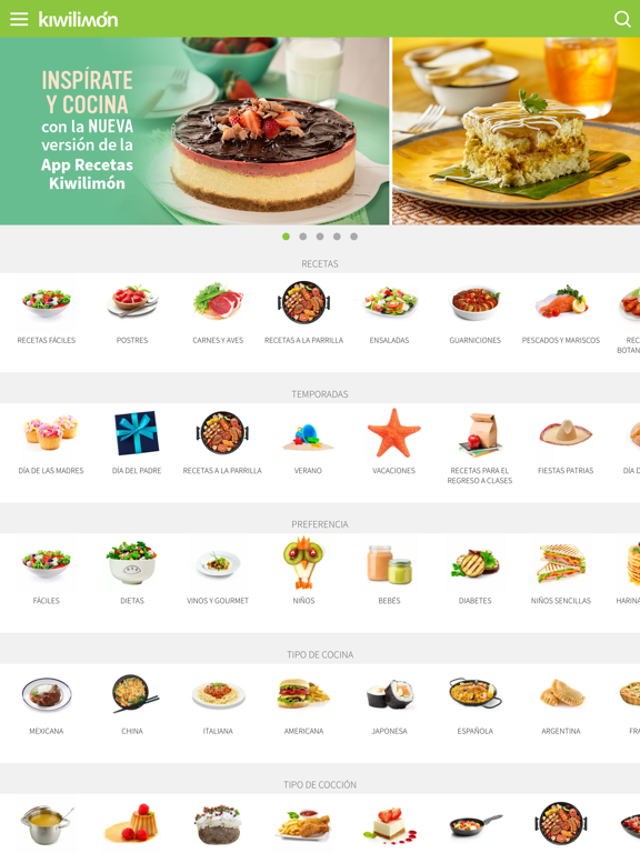 Screenshot #4 pour Recetas Kiwilimón