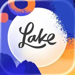 Lake: Ausmalen für Erwachsene