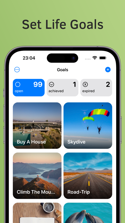 #1. Goals Of My Life (iOS) By: Dmytro Obertynskyi