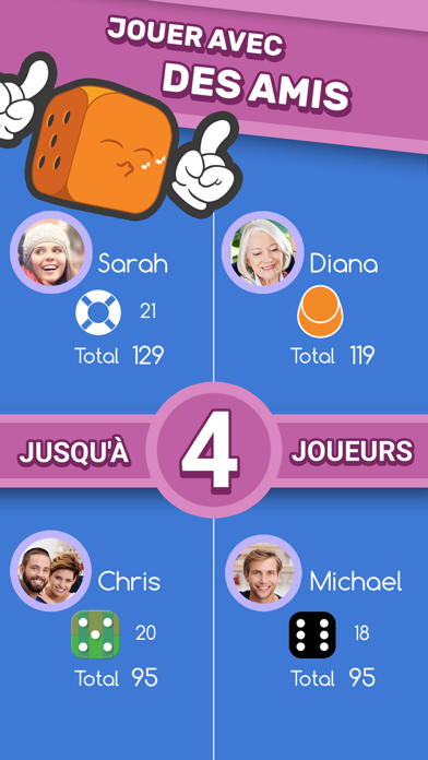 Screenshot #2 pour Dice Clubs® Yam - Yatzy