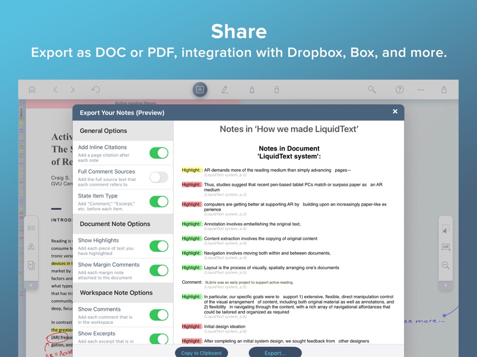 #5. LiquidText (macOS) Με: LiquidText, Inc.