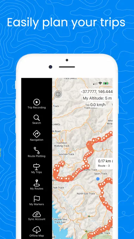 Dirt Map - Offline Navigation screenshot 4 of 10
