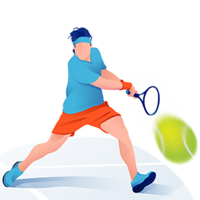 tenis bentrokan game mobile 20