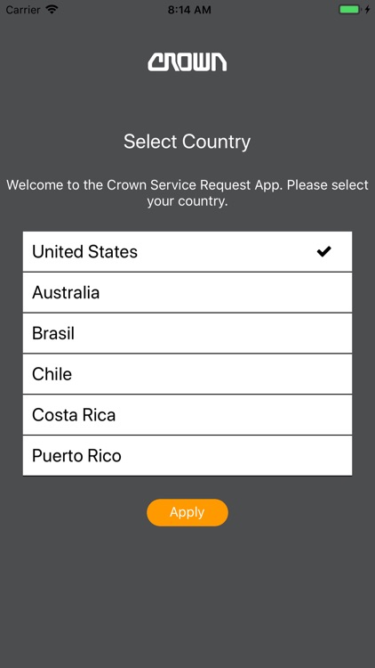 Crown Service Request screenshot-0