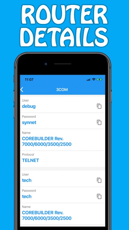 Router admin - Wifi Password