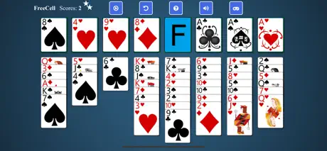 FreeCell Solitaire -