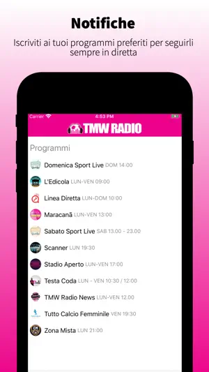 TMW Radio screenshot 4