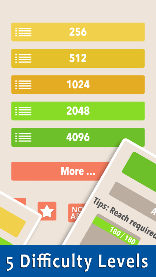 #4. 2048 :) (iOS) 由: Chaohsien Lee