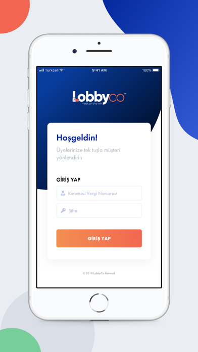 Lobbyco app screenshot