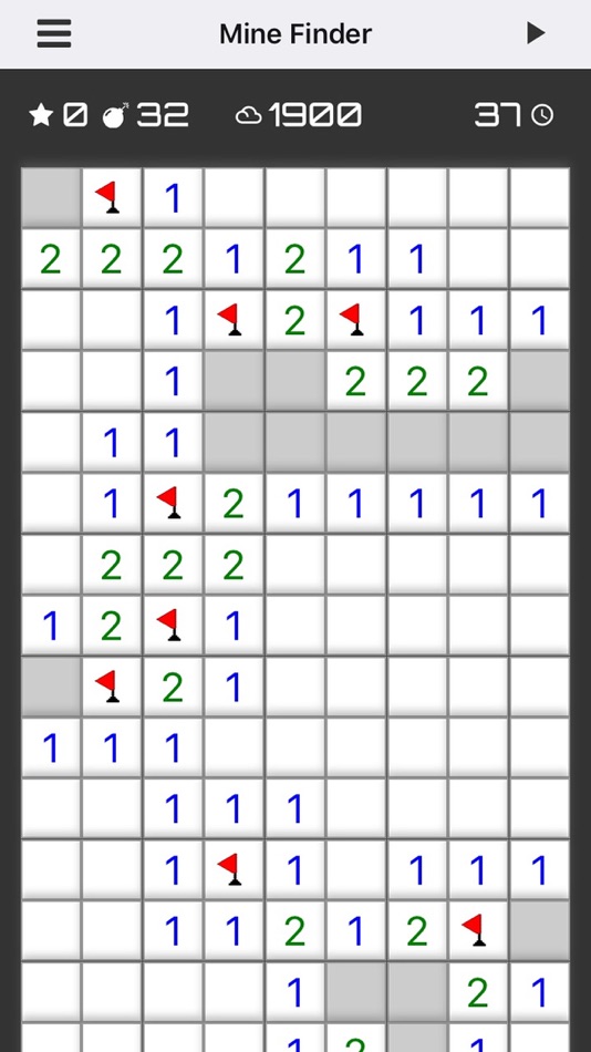 #2. Mine Finder Puzzle Game (iOS) 게시자: Mutt Ninja LLC