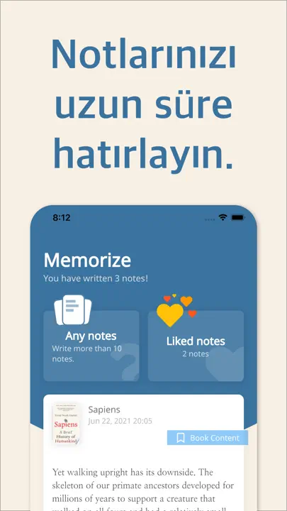 Bookmory - Okuma Takipçisi iPhone Ekran Görüntüsü 6