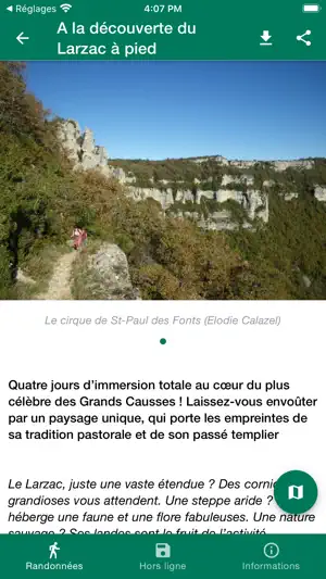 Rando Grands Causses screenshot 2