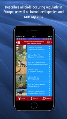 Birds of Europe screenshot 1