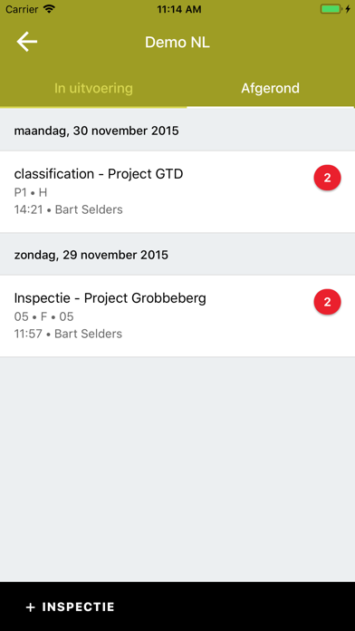 Screenshot #2 pour Inspectie checklists