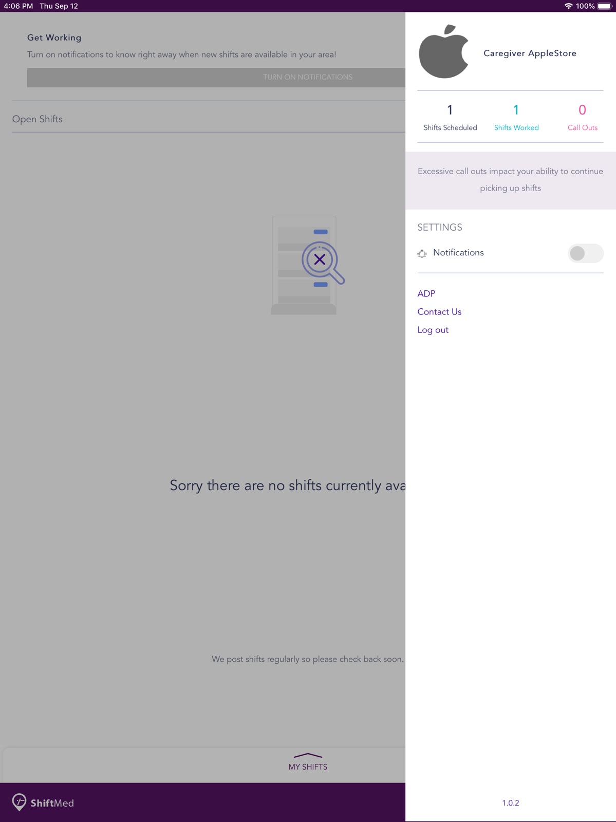 ShiftMed - Nursing Jobs App ipad screenshot 2