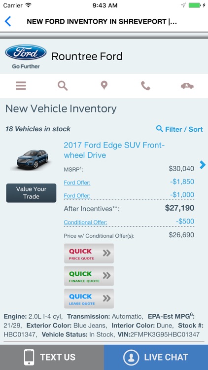 Group 1 Ford of Shreveport screenshot-3