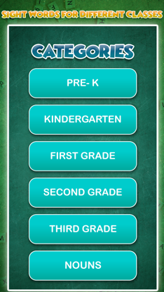 Match Sight Words-Pre-K to 3rd screenshot 1