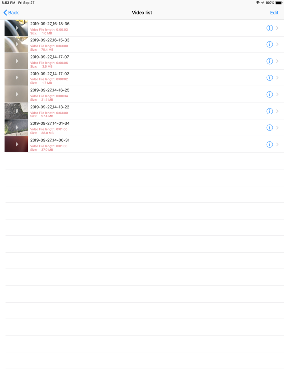 Car Video Record iPad screenshot 4 - Navigation app