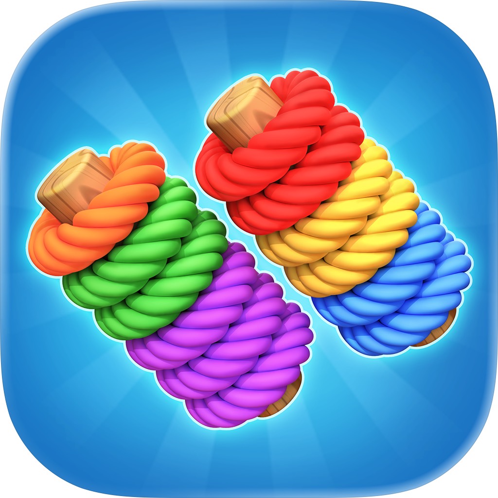 Apple App Store cover for Wool Art - Yarn Puzzle Game 3D