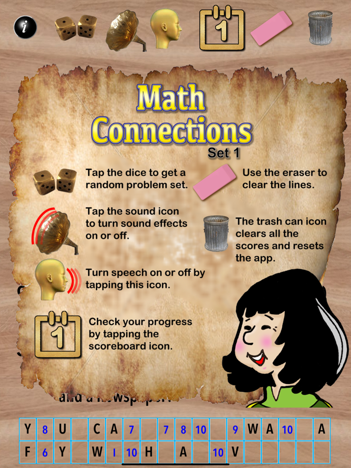 #3. Math Connections Set 1 (iOS) 来自: Ventura Educational Systems