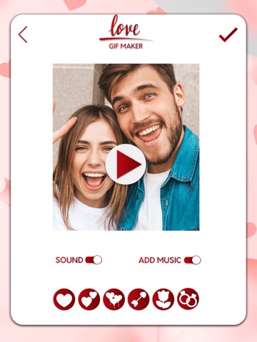 Love Video Maker – Create Gif iPad screenshot