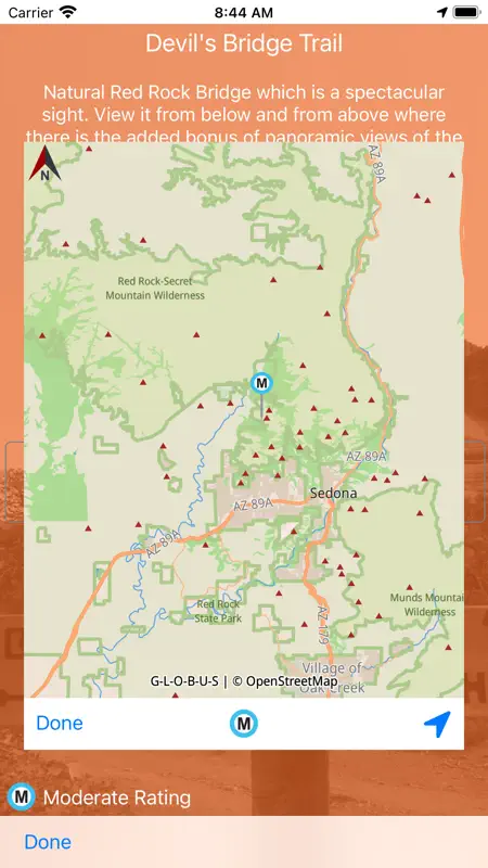 Sedona Hiking screenshot 2 of 5