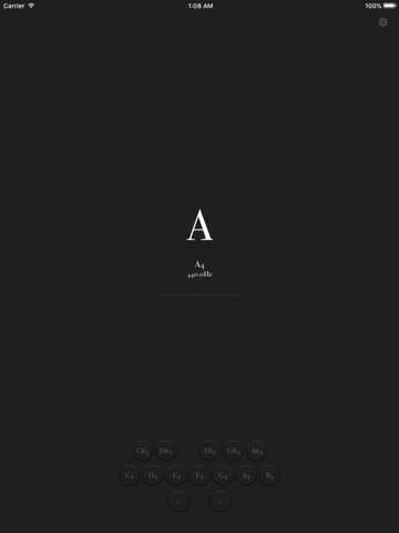 Screenshot #4 pour Tuner (チューナー) - 高精度チューニングアプリ