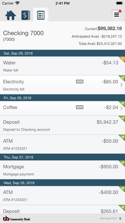 Community Bank Business Mobile screenshot-4