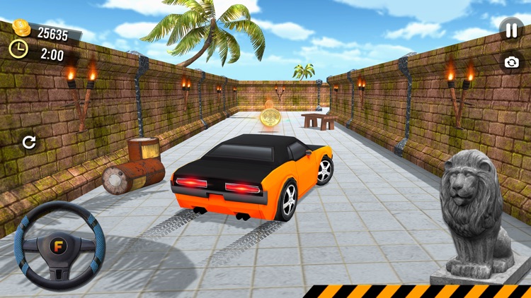 Wall Driving Car Puzzle