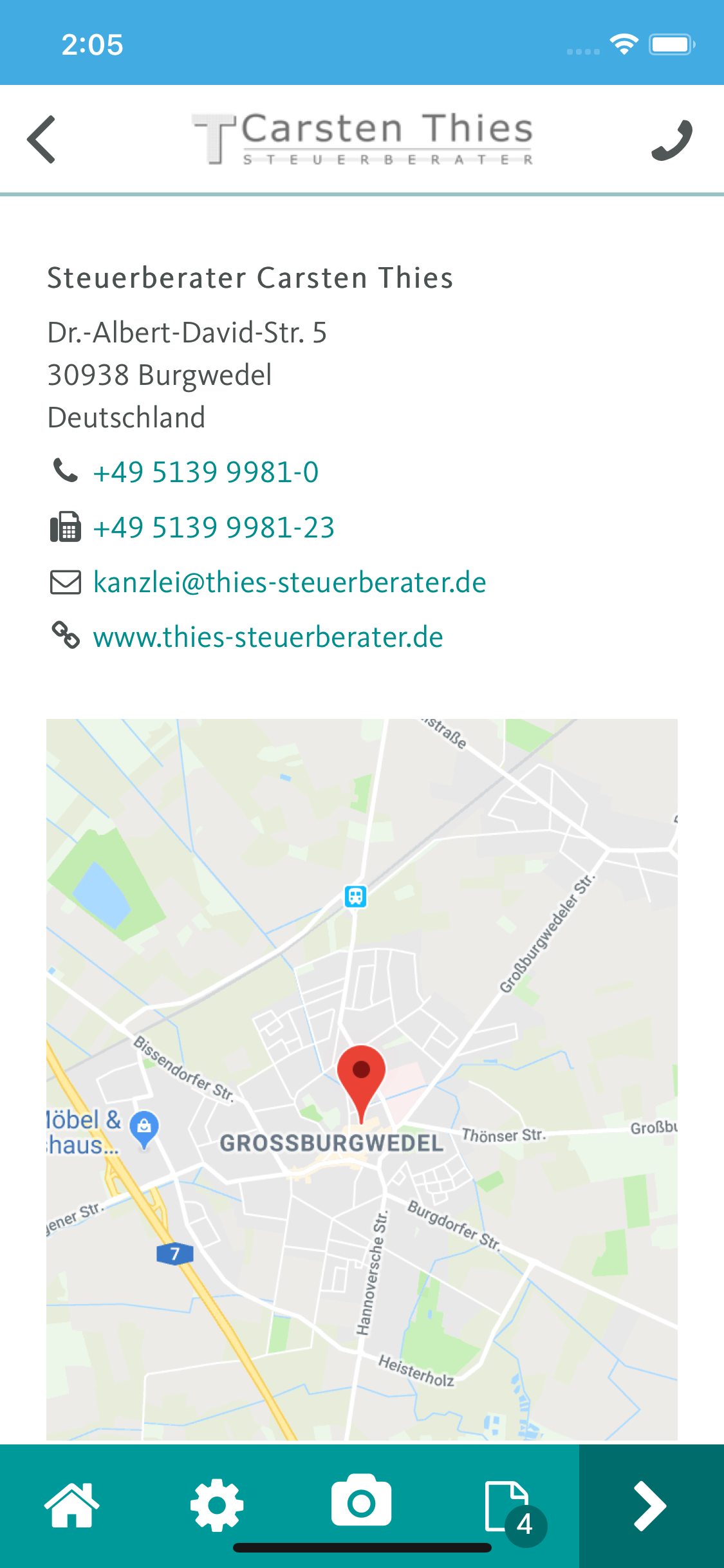 Steuerberater Thies screenshot 5